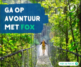 banner fox ga op avontuur